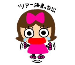 Idol love Ota-ko chan sticker #7460892