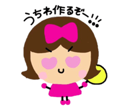 Idol love Ota-ko chan sticker #7460901