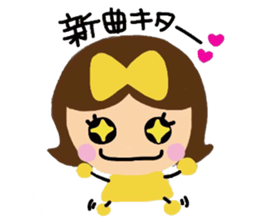 Idol love Ota-ko chan sticker #7460923