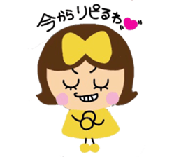 Idol love Ota-ko chan sticker #7460927