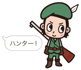 Cute Werewolf game Sticker sticker #7461230