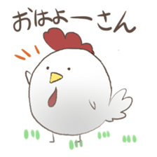 cute birds Sticker sticker #7461732