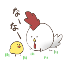 cute birds Sticker sticker #7461753