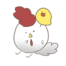 cute birds Sticker sticker #7461764