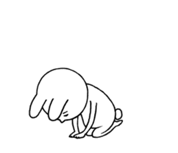 nihon usagi2 sticker #7461899