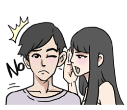 AsB - Comic Girls (My Close Guys!) sticker #7461974