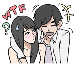 AsB - Comic Girls (My Close Guys!) sticker #7461976