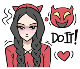 AsB - Comic Girls (My Close Guys!) sticker #7461983