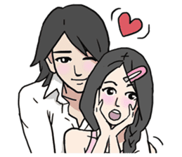 AsB - Comic Girls (My Close Guys!) sticker #7461986