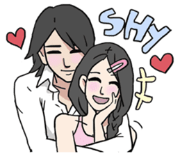 AsB - Comic Girls (My Close Guys!) sticker #7461987