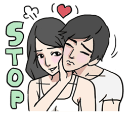 AsB - Comic Girls (My Close Guys!) sticker #7461991