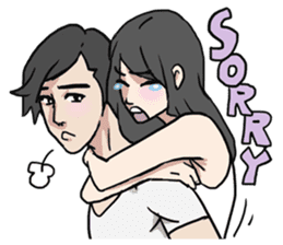 AsB - Comic Girls (My Close Guys!) sticker #7461992