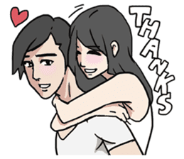 AsB - Comic Girls (My Close Guys!) sticker #7461993