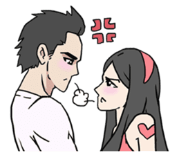AsB - Comic Girls (My Close Guys!) sticker #7462000