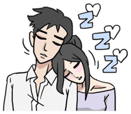 AsB - Comic Girls (My Close Guys!) sticker #7462009