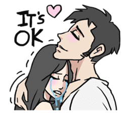 AsB - Comic Girls (My Close Guys!) sticker #7462010