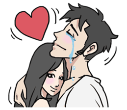 AsB - Comic Girls (My Close Guys!) sticker #7462011