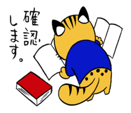 japanese cat "tushimayamaneko"ver.2 sticker #7462115