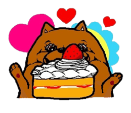 Daily life of POMERANIAN "BEAR". sticker #7462157