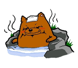 Daily life of POMERANIAN "BEAR". sticker #7462162