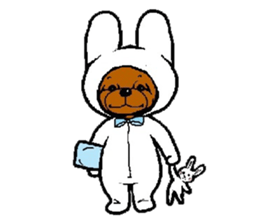 Daily life of POMERANIAN "BEAR". sticker #7462168