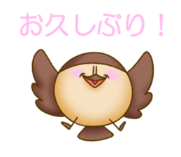 Sparrow's life sticker #7462182