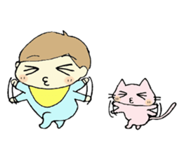 Uchinoko and Toroneko2 sticker #7462572