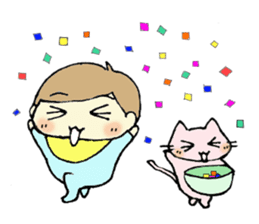 Uchinoko and Toroneko2 sticker #7462573