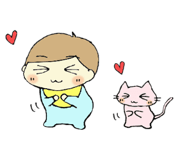 Uchinoko and Toroneko2 sticker #7462574