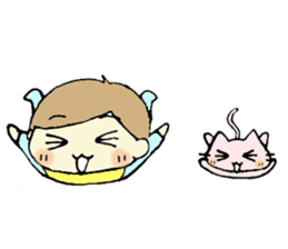 Uchinoko and Toroneko2 sticker #7462580