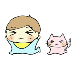 Uchinoko and Toroneko2 sticker #7462581