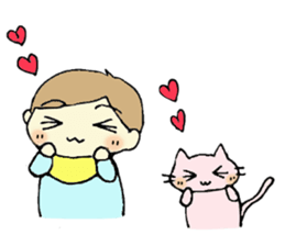 Uchinoko and Toroneko2 sticker #7462582