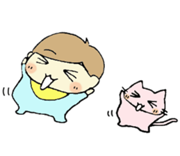 Uchinoko and Toroneko2 sticker #7462584