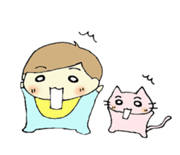 Uchinoko and Toroneko2 sticker #7462590