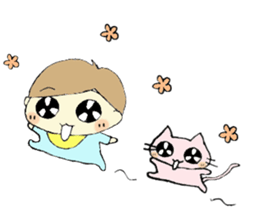 Uchinoko and Toroneko2 sticker #7462592