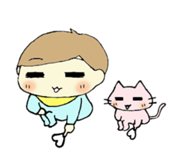 Uchinoko and Toroneko2 sticker #7462593