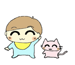 Uchinoko and Toroneko2 sticker #7462597