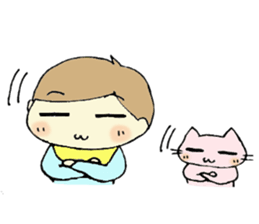 Uchinoko and Toroneko2 sticker #7462599