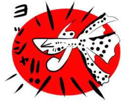 sticker of a cute guppy sticker #7462718