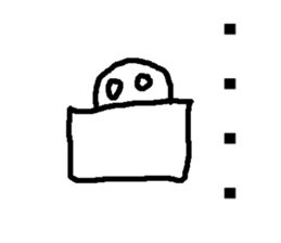 japanese dakku sticker #7462779