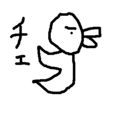 japanese dakku sticker #7462786