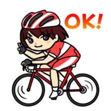 Sticker for cyclist sticker #7462892