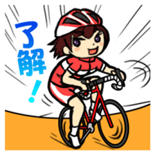 Sticker for cyclist sticker #7462893
