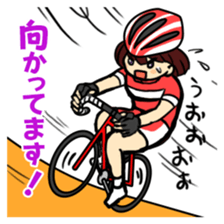 Sticker for cyclist sticker #7462895