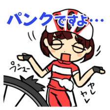 Sticker for cyclist sticker #7462896