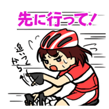 Sticker for cyclist sticker #7462898