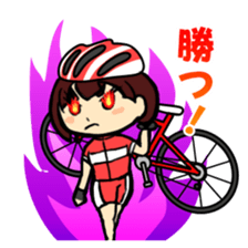 Sticker for cyclist sticker #7462903