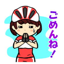 Sticker for cyclist sticker #7462915