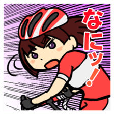 Sticker for cyclist sticker #7462919