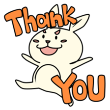 Frequently used rabbit sticker #7463135